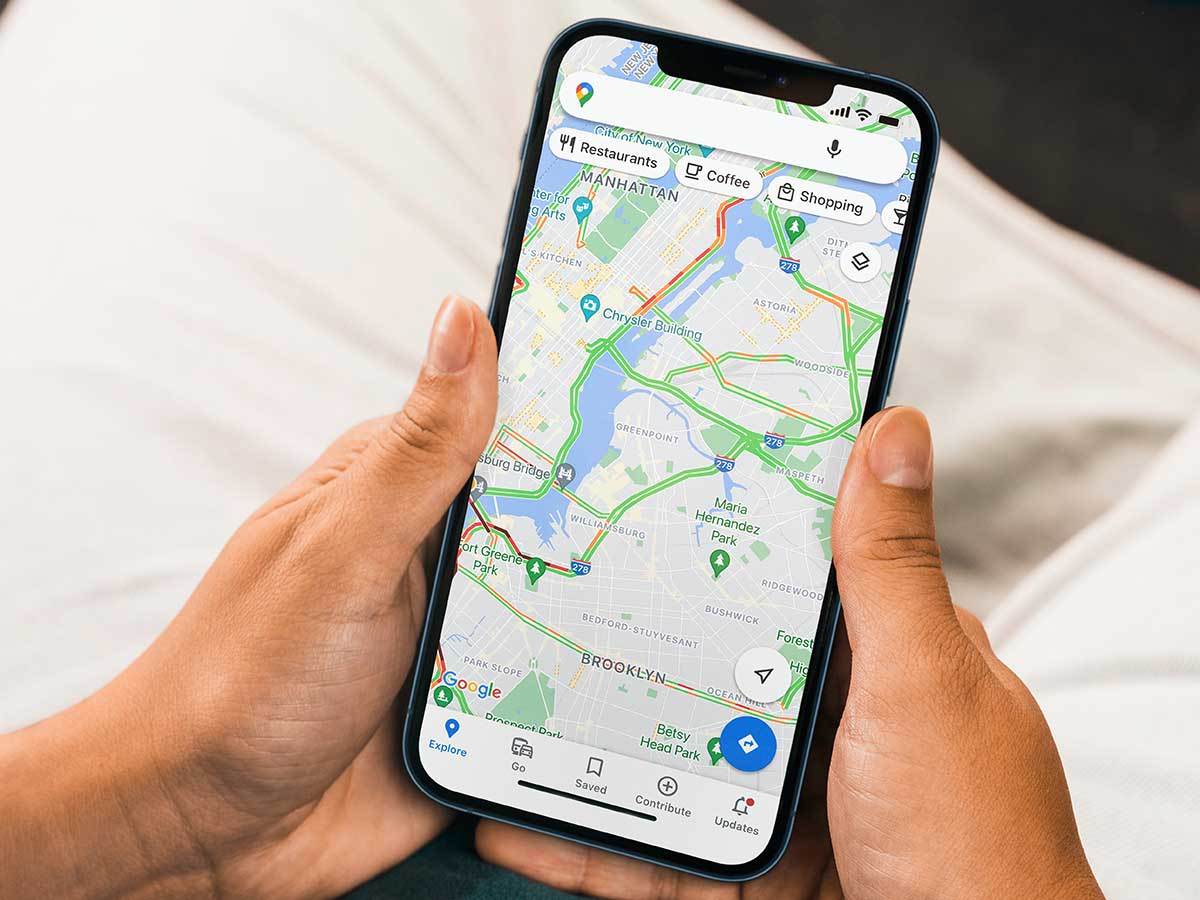 Google Maps aplikacija Google Maps aplikacija